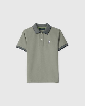 Polos Psycho Bunny Southport Pique Polo Shirt Vert Enfant | IVQ-82595562